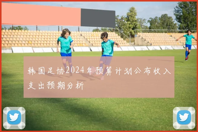 韩国足协2024年预算计划公布收入支出预期分析